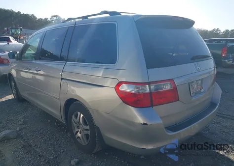 2005 Honda Odyssey Ex-L z USA, uszkodzony, nr VIN 5FNRL38745B083510